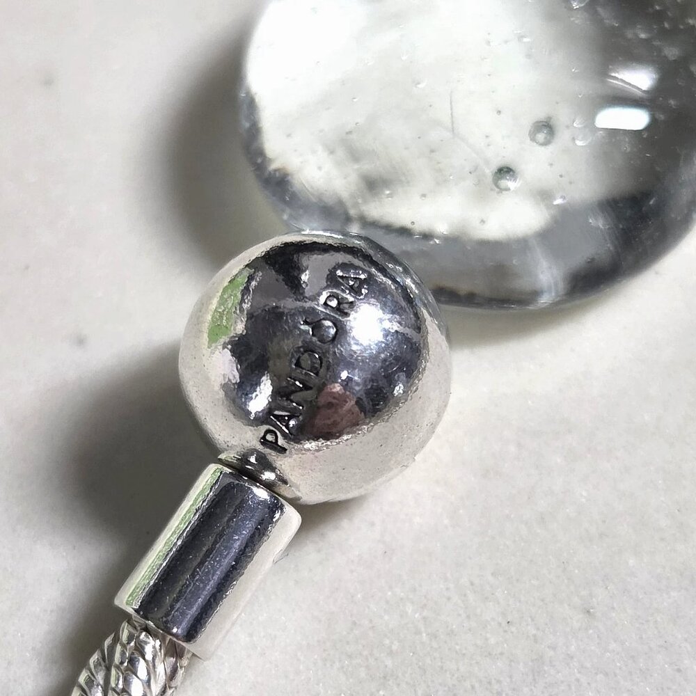 Authentic Pandora Round Clasp Twisted Snake Chain… - image 4